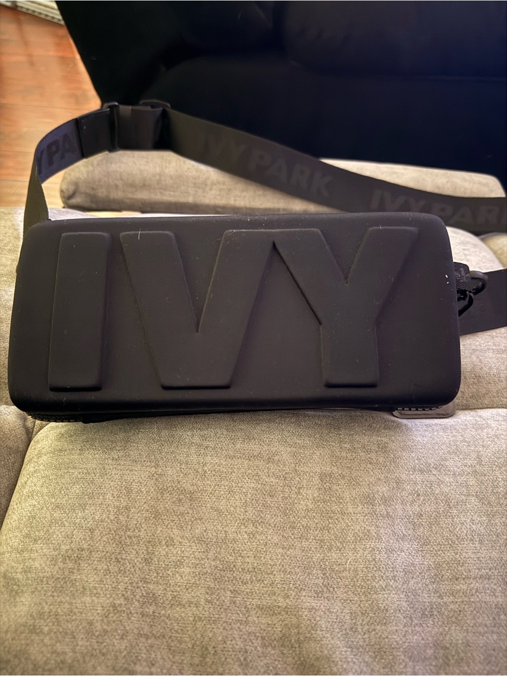 IVY PARK Black Hard Shell VR Accessory Case with Branded Strap